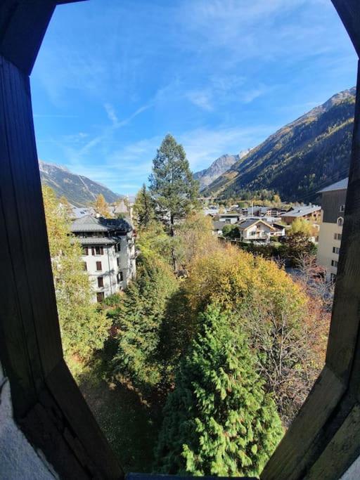 Ferienwohnung Superbe 2 Pieces, Centre Vue Mont-Blanc Avec Balcon Et Parking Gratuit Chamonix Exterior foto