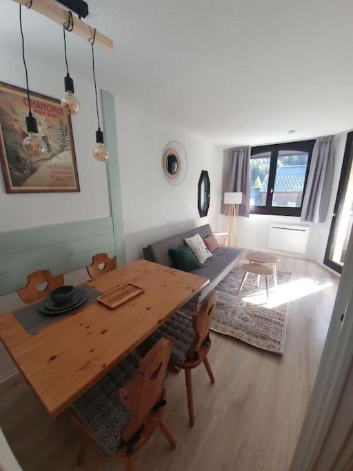 Ferienwohnung Superbe 2 Pieces, Centre Vue Mont-Blanc Avec Balcon Et Parking Gratuit Chamonix Exterior foto